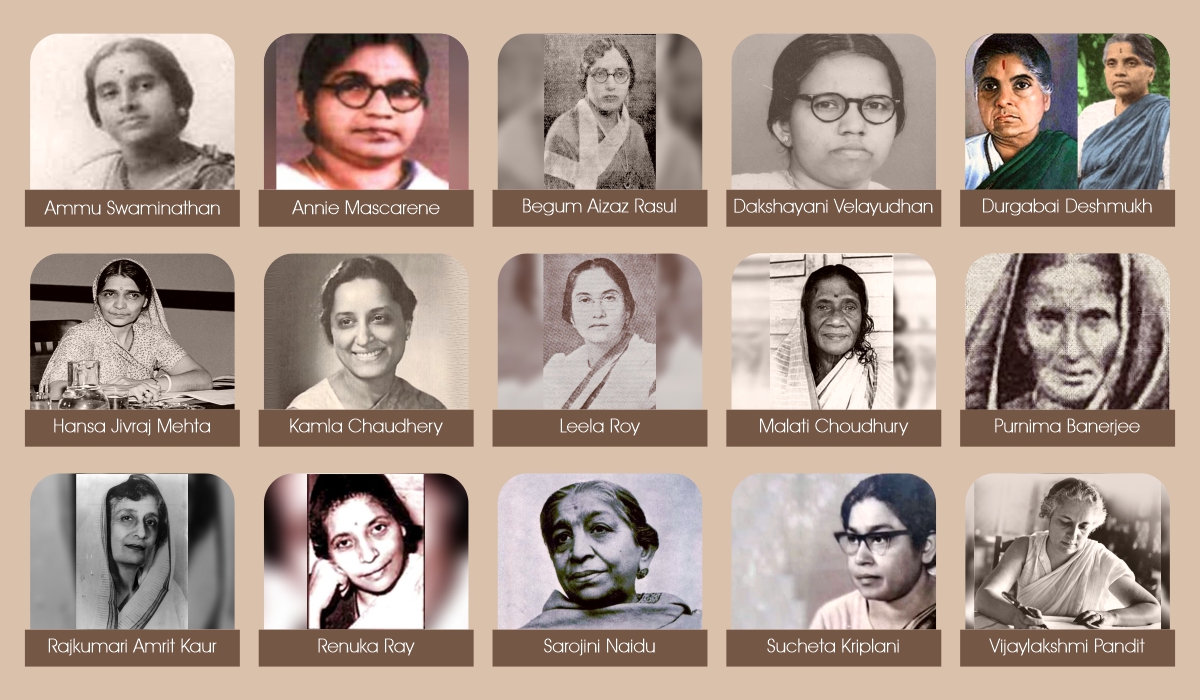 Glorious Women who contributed to Writing the Indian Constitution